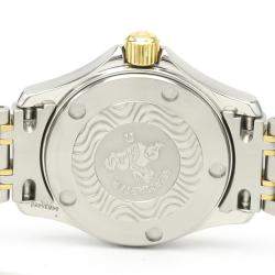 Pre Owned Omega Stainless Steel Seamaster Quartz Women's Wristwatch 26 MM