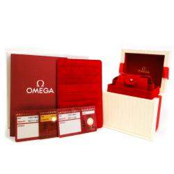 Omega Pink MOP Diamonds Stainless Steel Constellation 1457.78 Women's Wristwatch 22 MM