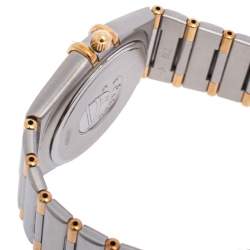 Omega 18K Yellow Gold & Stainless Steel Constellation 1212.10.00 Women's Wristwatch 33.5 mm