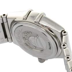 Omega Mother of Pearl Stainless Steel Constellation My Choice 795.1243 Women's Wristwatch 22.5 mm