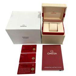 Pre Owned Omega Silver Stainless Steel DeVille 424.10.33.20.52.001 Women's Wristwatch 32 MM