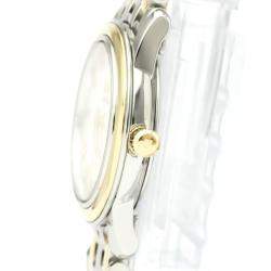 Omega MOP 18K Yellow Gold And Stainless Steel De Ville Prestige 4370.71 Women's Wristwatch 22 MM