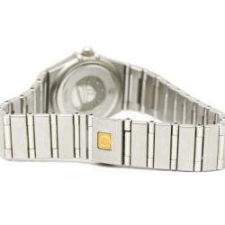 Pre Owned Omega MOP Stainless Steel Constellation Quartz 1466.63 Women's Wristwatch 22 MM