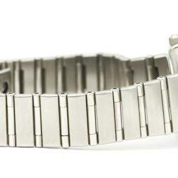 Pre Owned Omega MOP Stainless Steel Constellation Quartz 1466.63 Women's Wristwatch 22 MM