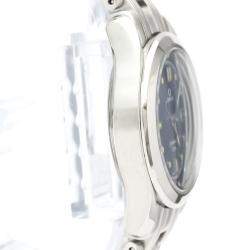 Pre Owned Omega Blue Stainless Steel Seamaster 120M Quartz 2571.80 Women's Wristwatch 28 MM
