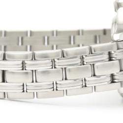 Pre Owned Omega Silver Stainless Steel Seamaster 120M 2581.31 Women's Wristwatch 26 MM