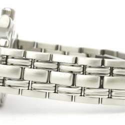 Pre Owned Omega White Stainless Steel Seamaster 120M Quartz 2571.20 Women's Wristwatch 28 mm