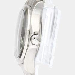 Pre Owned Omega Black Stainless Steel Seamaster 120M Quartz Women's Wristwatch 29 mm