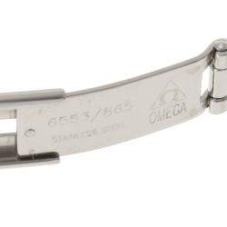 Pre Owned Omega Silver Stainless Steel Constellation Mini 1562.30 Women's Wristwatch 22.5 mm