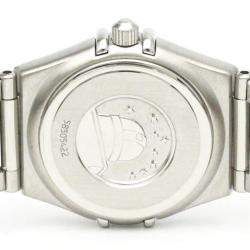 Pre Owned Omega Silver Stainless Steel Constellation 1562.31 Quartz Women's Wristwatch 22 mm