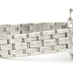 Pre Owned Omega Blue Stainless Steel Seamaster 2581.81 Quartz Women's Wristwatch 26 mm