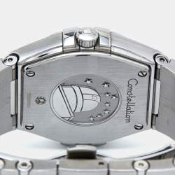 Pre Owned Omega Silver Stainless Steel Constellation 123.10.27.60.02.001 Women's Wristwatch 27 mm