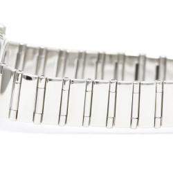 Omega White Shell Stainless Steel Constellation 1465.71 Quartz Women's Wristwatch 22 mm