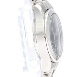 Pre Owned Omega Blue Stainless Steel Seamaster 2571.81 Quartz Women's Wristwatch 29 mm