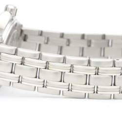 Pre Owned Omega Blue Stainless Steel Seamaster 2571.81 Quartz Women's Wristwatch 29 mm