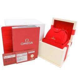 Omega Silver Stainless Steel Seamaster Aqua Terra 231.10.30.61.02.001 Quartz Women's Wristwatch 30 mm