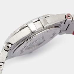 Omega MOP Diamonds Stainless Steel Constellation 123.15.24.60.05.001 Women's Wristwatch 24 mm