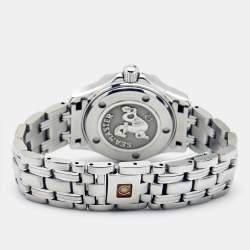 Omega Black Stainless Steel Seamaster 212.30.28.61.01.001 Women's Wristwatch 28 mm