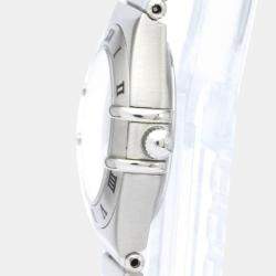 Omega Pink Stainless Steel Constellation 1562.62 Women's Wristwatch 22 mm