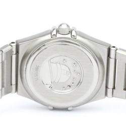 Omega Pink Stainless Steel Constellation 1562.62 Women's Wristwatch 22 mm