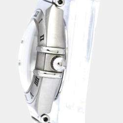 Omega Silver Stainless Steel Constellation 1562.31 Quartz Women's Wristwatch 22 mm