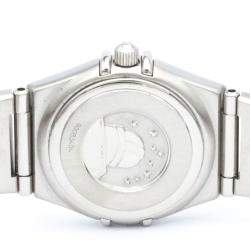 Omega MOP Diamonds Stainless Steel Constellation 1567.75 Women's Wristwatch 22 mm