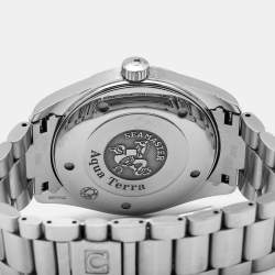 Pre Owned Omega Black Stainless Steel Speedmaster Aqua Terra 2517.50.00 Men's Wristwatch 39.20 mm