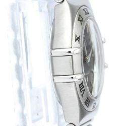 Omega Grey Stainless Steel Constellation 1562.40 Women's Wristwatch 22 mm