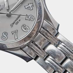 Omega Mother Of Pearl Stainless Steel Seamaster 2581.70.00 Women's Wristwatch 26 mm
