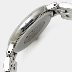 Pre Owned Omega Silver White Stainless Steel De Ville 795.1111 Women's Wristwatch 23 mm