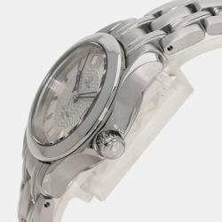 Omega Silver Stainless Steel Seamaster 2571.31 Quartz Women's Wristwatch 26 mm