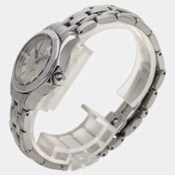 Omega Silver Stainless Steel Seamaster 2571.31 Quartz Women's Wristwatch 26 mm