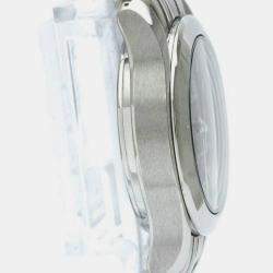 Omega Black Stainless Steel Seamaster 2581.53 Quartz Women's Wristwatch 26 mm