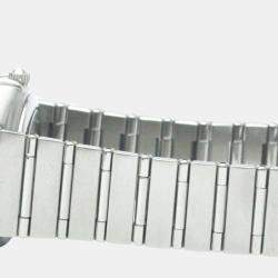 Pre Owned Omega Silver Stainless Steel Constellation 1592.30 Automatic Women's Wristwatch 28 mm