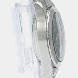 Omega Blue Stainless Steel Seamaster 2581.81 Quartz Women's Wristwatch 26 mm