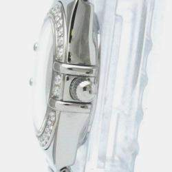 Pre Owned Omega Black Stainless Steel Constellation 1465.51 Quartz Women's Wristwatch 22 mm