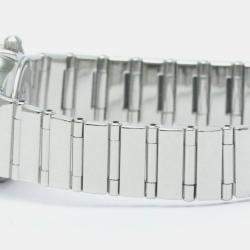 Pre Owned Omega Black Stainless Steel Constellation 1465.51 Quartz Women's Wristwatch 22 mm