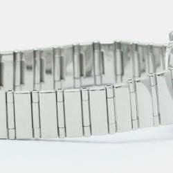 Pre Owned Omega Black Stainless Steel Constellation 1465.51 Quartz Women's Wristwatch 22 mm