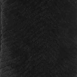 مملوكة مسبقًا وشاح اوسكار دي لارينتا فرو حقيقي أسود مصنوع حسب الطلب