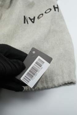 Pre Owned Oscar de la Renta Silver Patent Leather Crystal Embellished Belt M