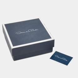 مملوكة مسبقًا Oscar de la Renta  Beads Gold Tone Drop Earrings