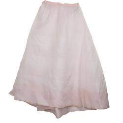 Pre Owned Oscar de la Renta Pink Floral Embellished Evening Gown Spring 2013 L