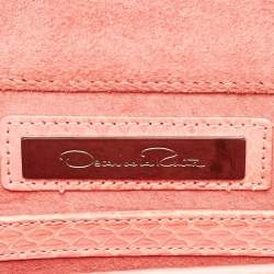 مملوكة مسبقًا حقيبة كلتش أوسكار دي لارينتا إلاف وردية غرافتون