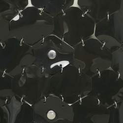 Pre Owned Paco Rabanne Black Acetate Disco Top M