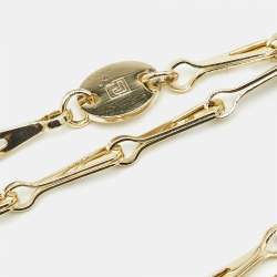 Pre Owned Paco Rabanne Gold Chain Link Metal Mini Crossbody Bag