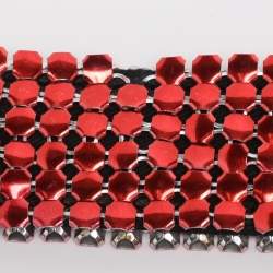 Pre Owned Paco Rabanne Multicolor Metallic Mesh Shoulder Bag