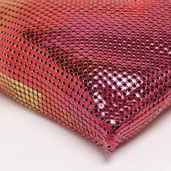 Pre Owned Paco Rabanne Multicolor Metallic Mesh Shoulder Bag