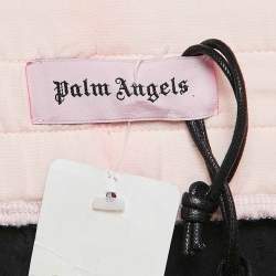 Palm Angels Pink Synthetic Paneled Trackpants S