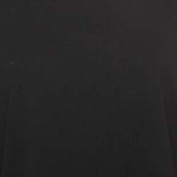 Palm Angels Black Logo Print Cotton Oversized T-Shirt L