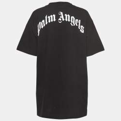 Pre Owned Palm Angels Black Pa Bear Cotton Classic T-Shirt XL